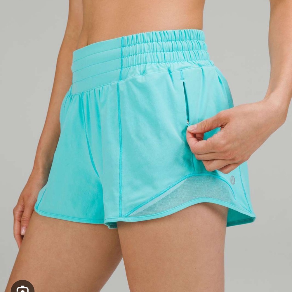 Lululemon Athletica Blue Athletic Shorts